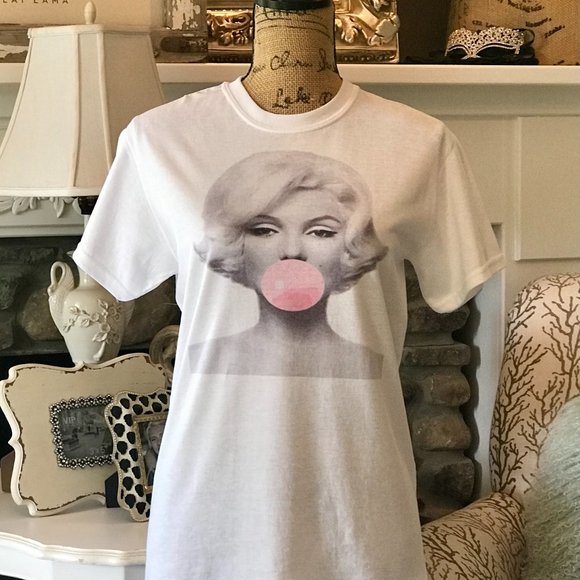 Tops - BUBBLEGUM MARILYN MONROE TEE